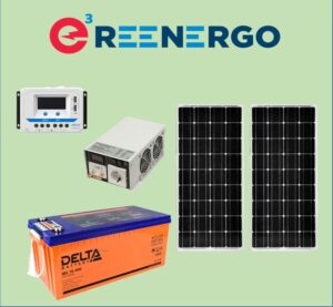 Автономная солнечная электростанция Reenergo