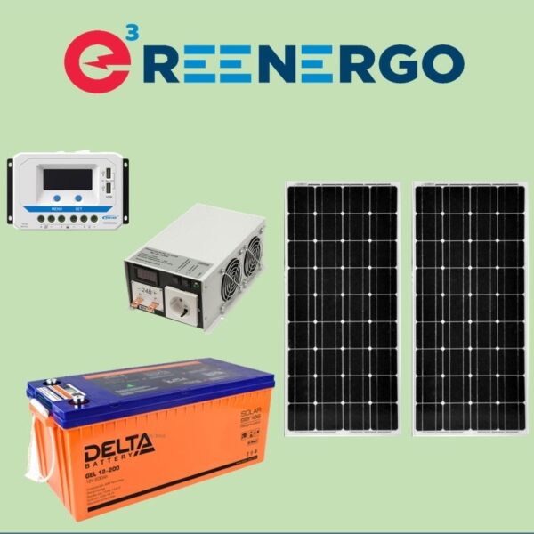 Автономная солнечная электростанция Reenergo