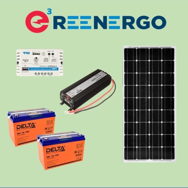 Автономная солнечная электростанция Reenergo