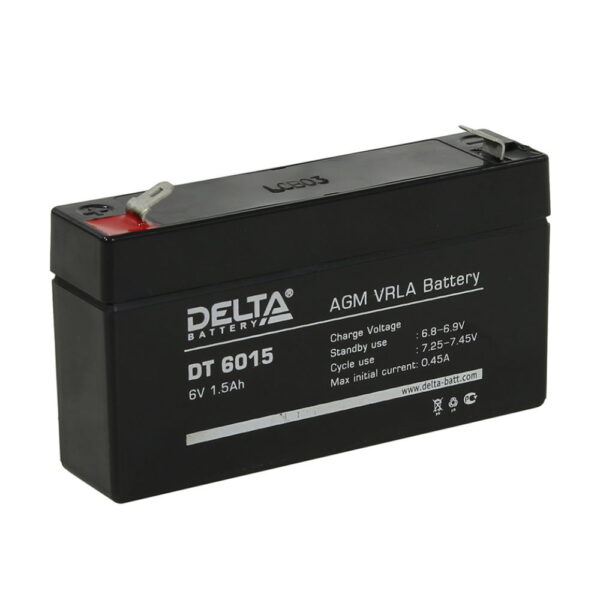 Аккумулятор Delta DT 6015