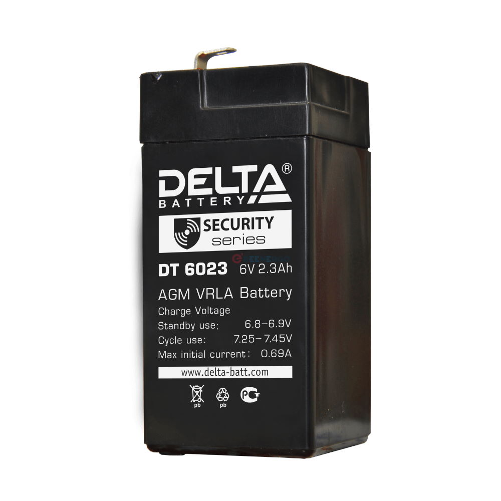 Аккумулятор Delta DT 6023 Аккумулятор Delta DT 6023