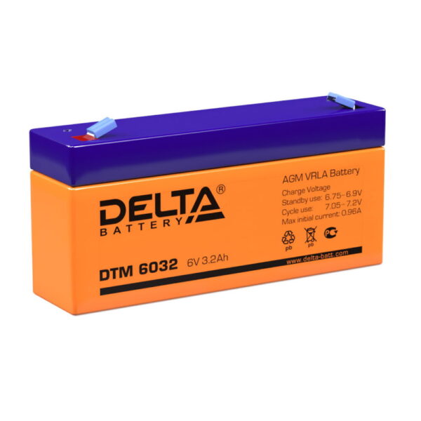 Аккумулятор Delta DTM 6032