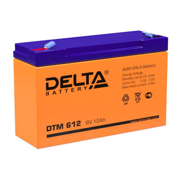 Аккумулятор Delta DTM 612