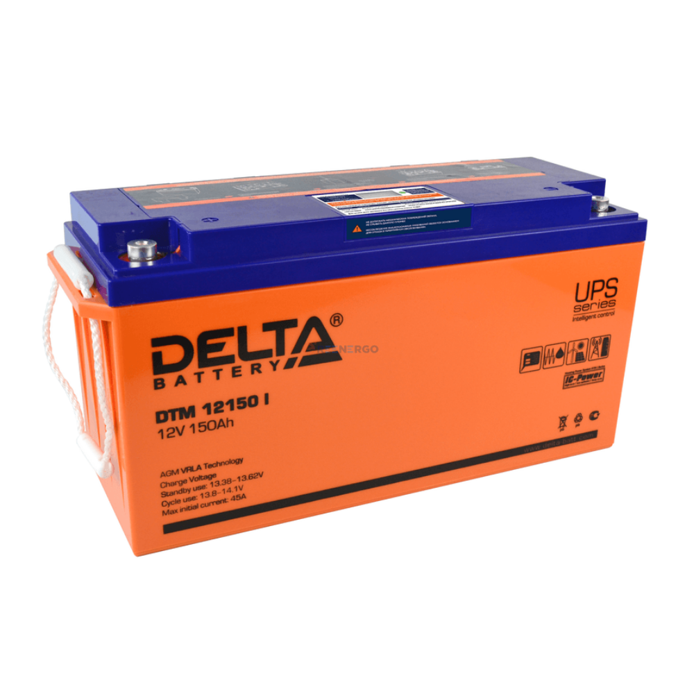 Аккумулятор Delta DTM 12150 I Аккумулятор Delta DTM 12150 I