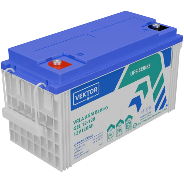 Аккумулятор VEKTOR GEL 12-120 (12В | 120Ач)