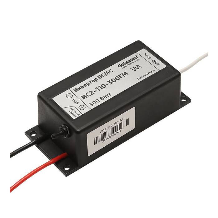 ИС2-110-300ГМ инвертор DC-AC (110В | 300Вт) ИС2-110-300ГМ инвертор DC-AC (110В | 300Вт)