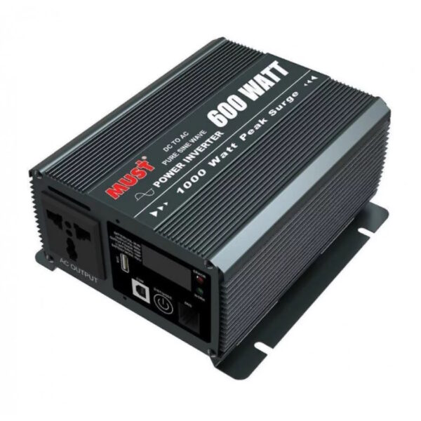 Автомобильный инвертор MUST PI15-0612 (DC-AC) 12В