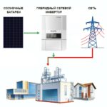 Сетевая солнечная электростанция 30кВт