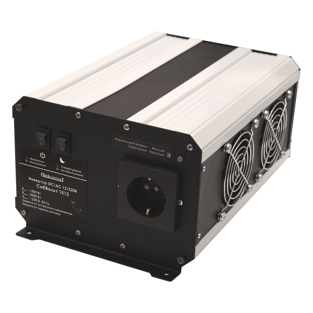 СибВольт 1512 Li-ion инвертор DC-AC СибВольт 1512 Li-ion инвертор DC-AC