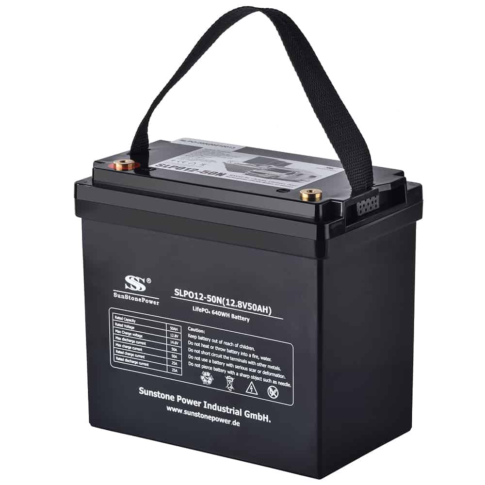 LiFePO4 аккумулятор SunStonePower SLPO12-50 (12В | 50Ач) LiFePO4 аккумулятор SunStonePower SLPO12-50 (12В | 50Ач)