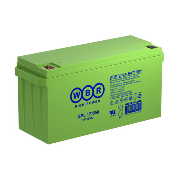 Аккумулятор WBR GPL 121550 (12В | 155Ач)